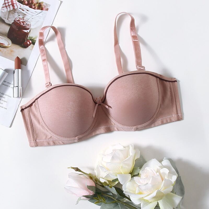 

Simple Underwire Bra, Dusty pink