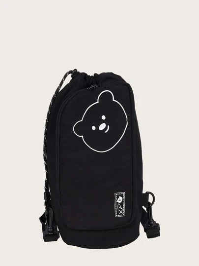 Es Esto Lo Nuevo Bolsos bandolera hombre Cordón Dibujos animados Ajustable ?? | ROMWE