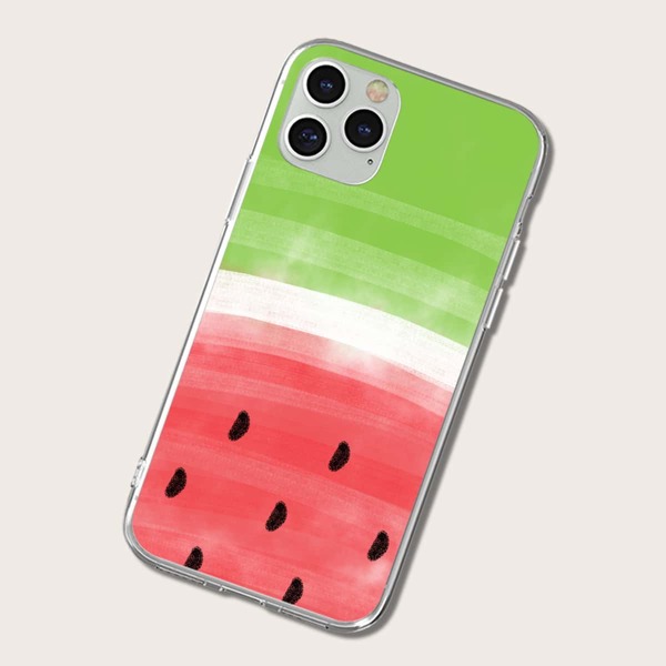 

Abstract Watermelon Print iPhone Case, Multicolor