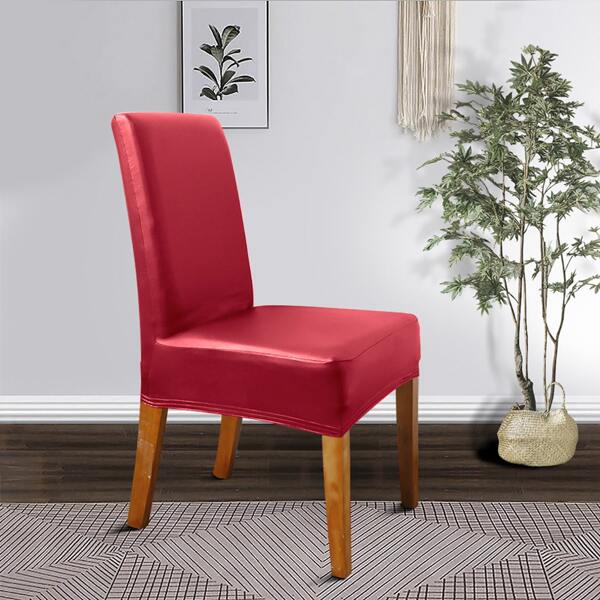 

Plain Stretchy Chair Cover, Red