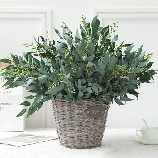 

1branch Artificial Willow Leaf, Green