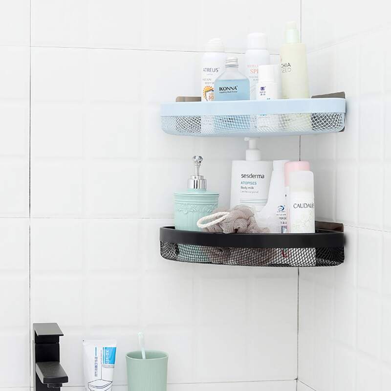 

1pc Corner Storage Rack, Multicolor