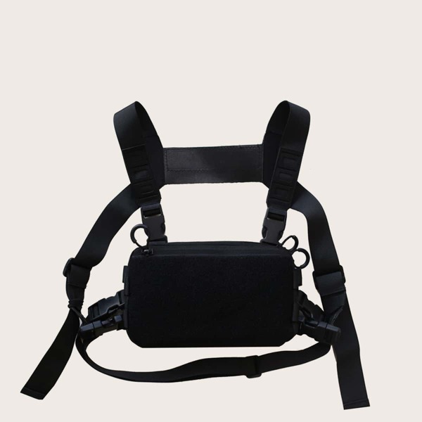 

Minimalist Chest Bag, Black
