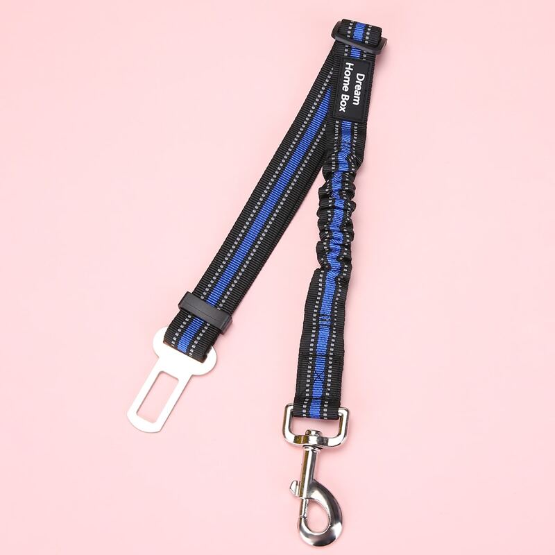 

1pc Dog Car Seat Belt, Blue
