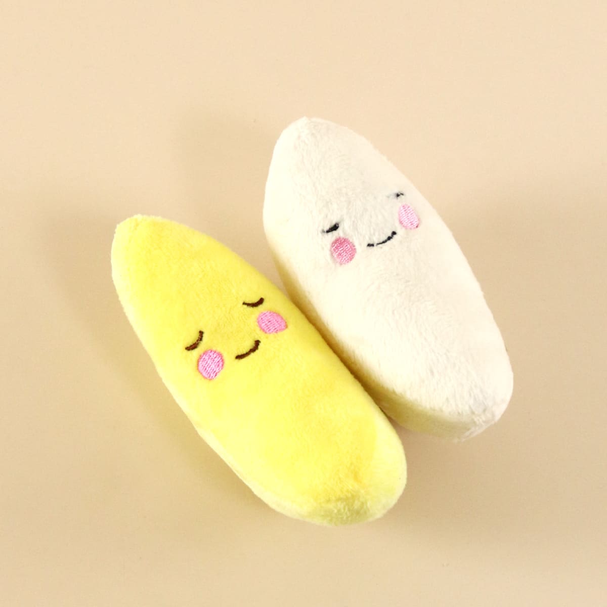 

1pc Banana Shaped Random Color Pet Sound Toy, Multicolor
