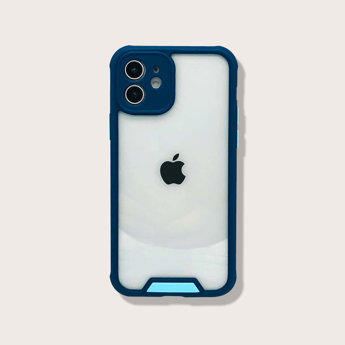 

Contrast Frame iPhone Case, Blue