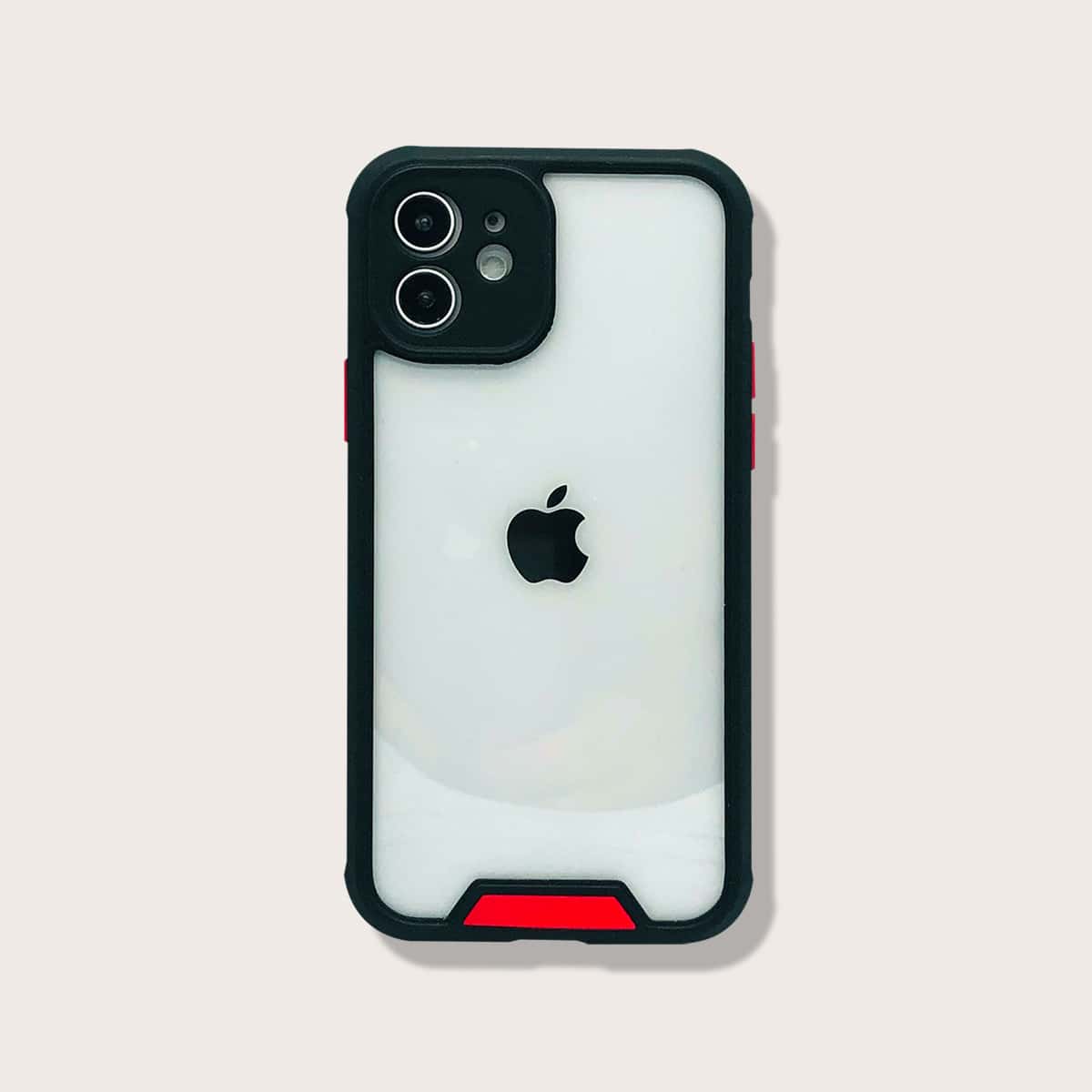 

Contrast Frame iPhone Case, Black