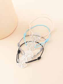 4 cái vòng trang trí cây vòng tay - Nhiều màu - Xem 3