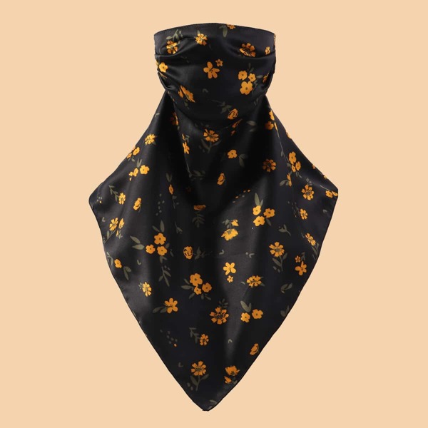 

Ditsy Floral Print Sun Protection For The Face, Multicolor