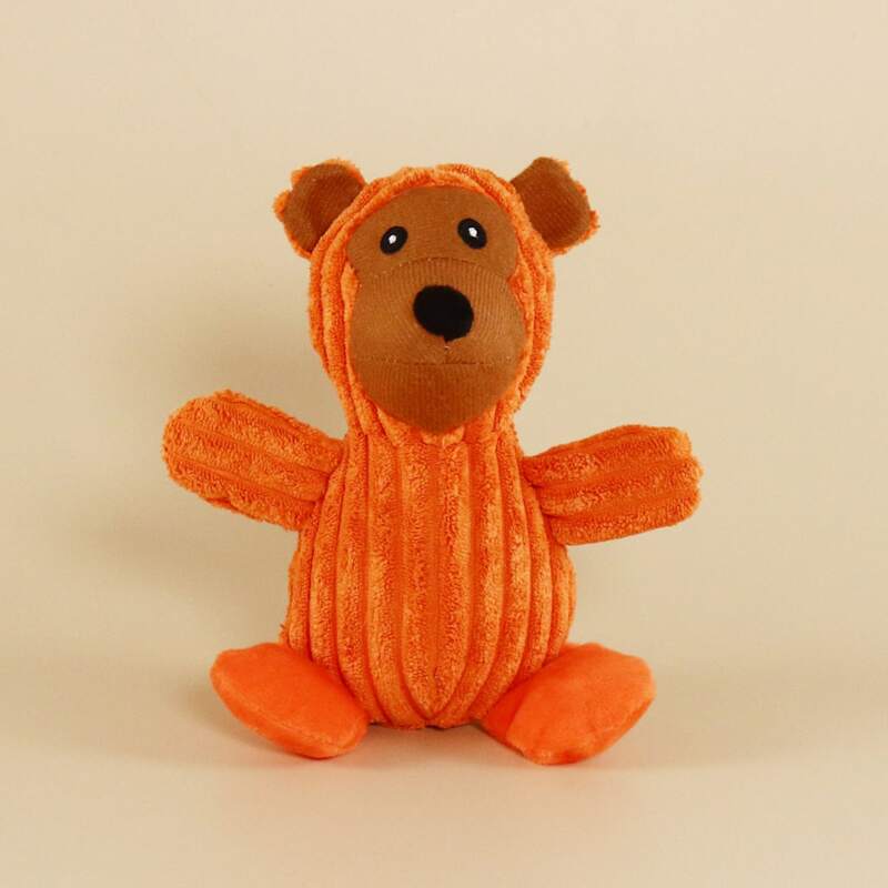 

Plush Monkey Shaped Pet Sound Toy, Multicolor
