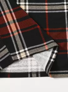 SHEIN Clasi Plus Plaid Pattern Skirt - Multicolor - View 4