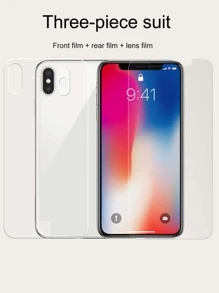3pcs Tempered Film Compatible With iPhone