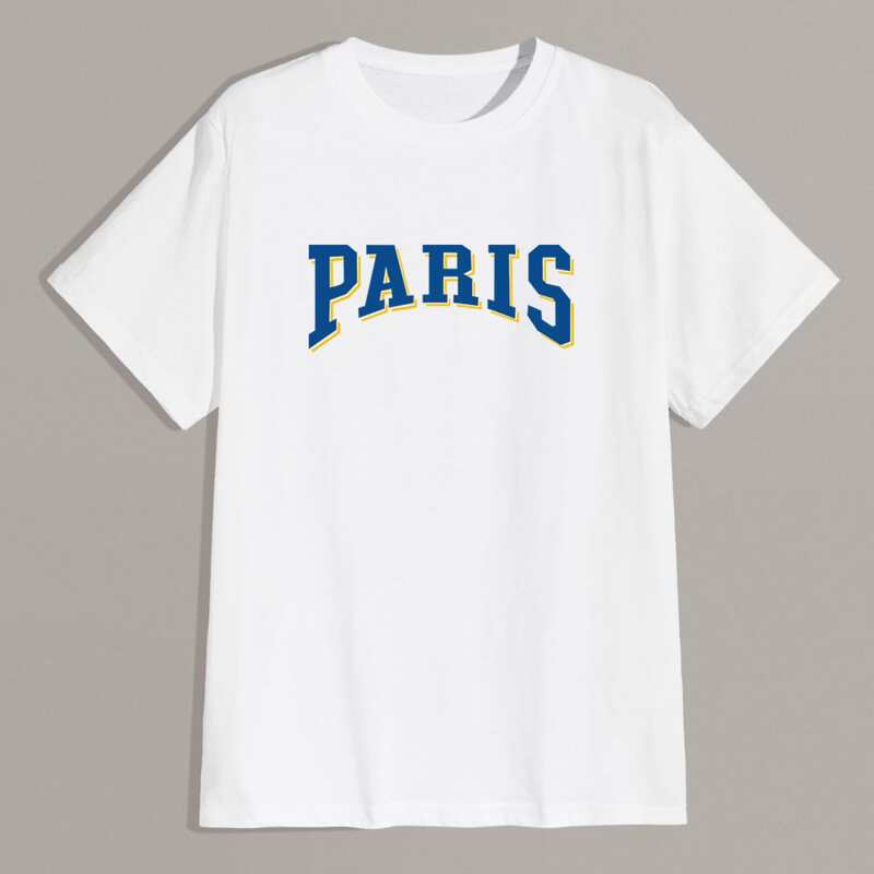 

Guys Letter Graphic Tee, White