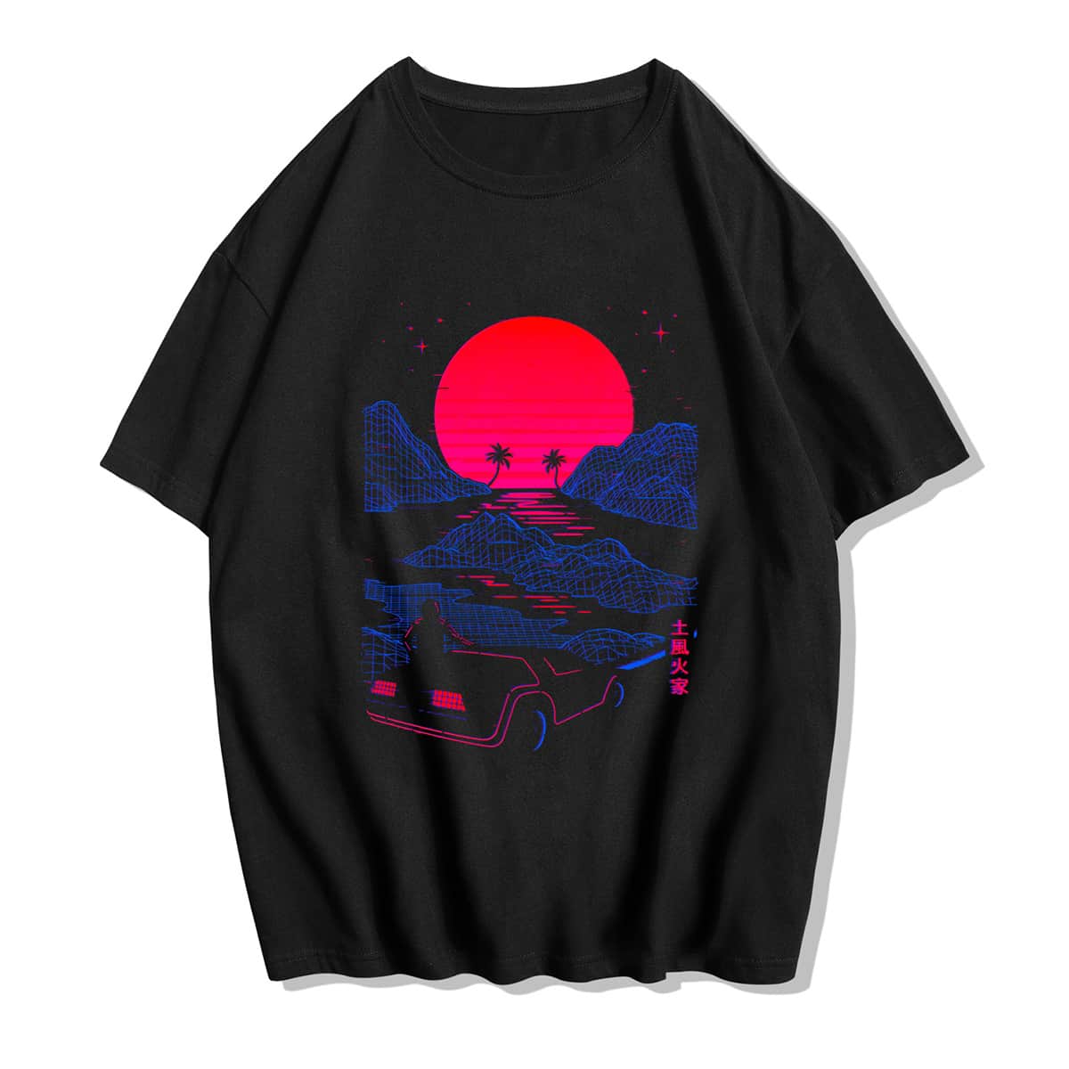 

Guys Graphic Print Tee, Black