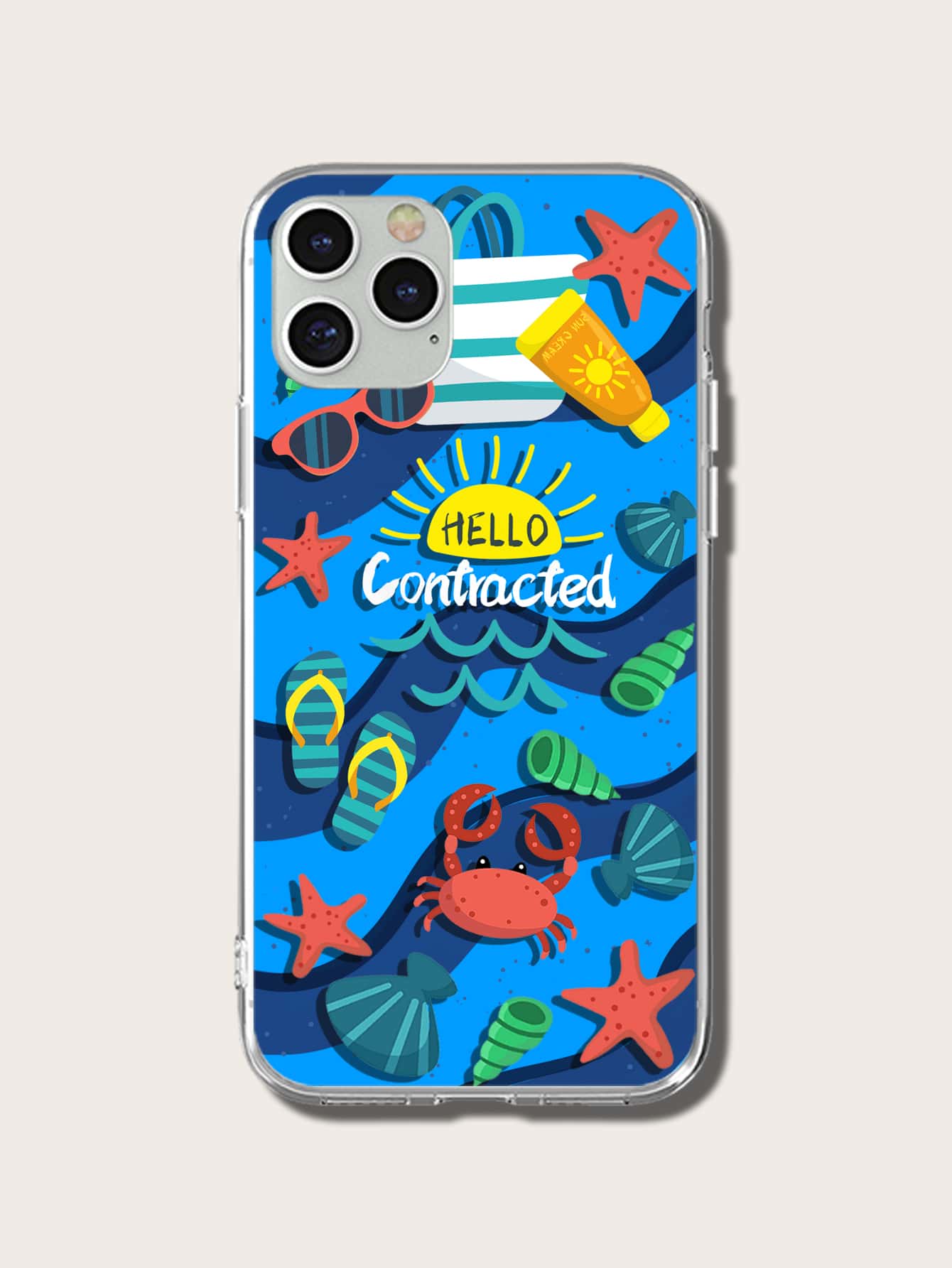 Summer Beach Case Compatible With iPhone - Multicolor - View 1