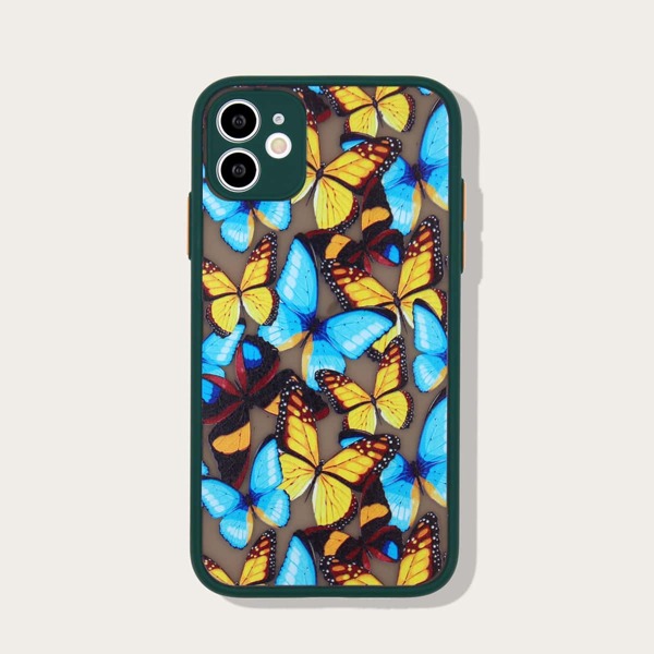 

Butterfly Print iPhone Case, Multicolor
