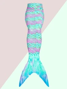 Girls Mermaid Tail Skirt - Multicolor - View 1