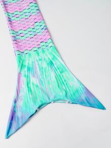 Girls Mermaid Tail Skirt - Multicolor - View 3