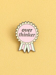 Cartoon Design Brooch - Multicolor - View 2