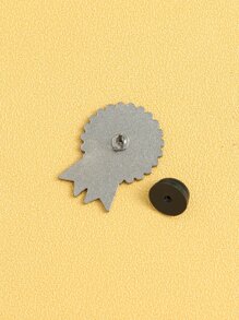 Cartoon Design Brooch - Multicolor - View 3