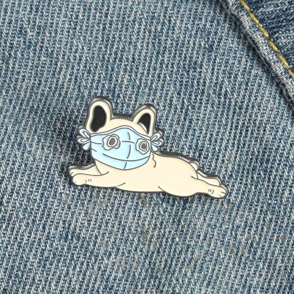 

Girls Cartoon Design Brooch, Multicolor