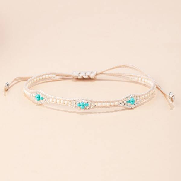 

Bead Decor Bracelet, Multicolor