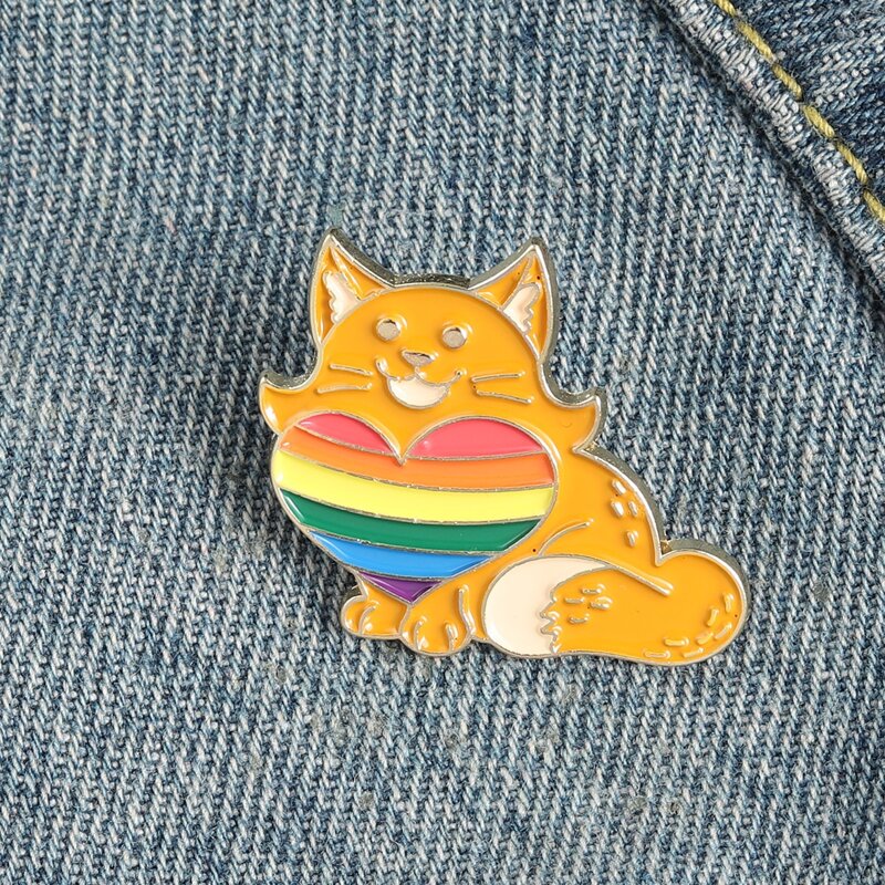 

Cartoon Design Brooch, Multicolor