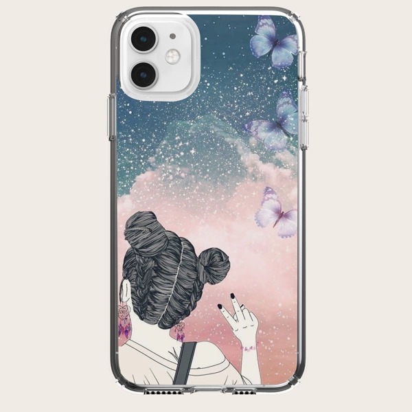 

Girl Print iPhone Case, Multicolor