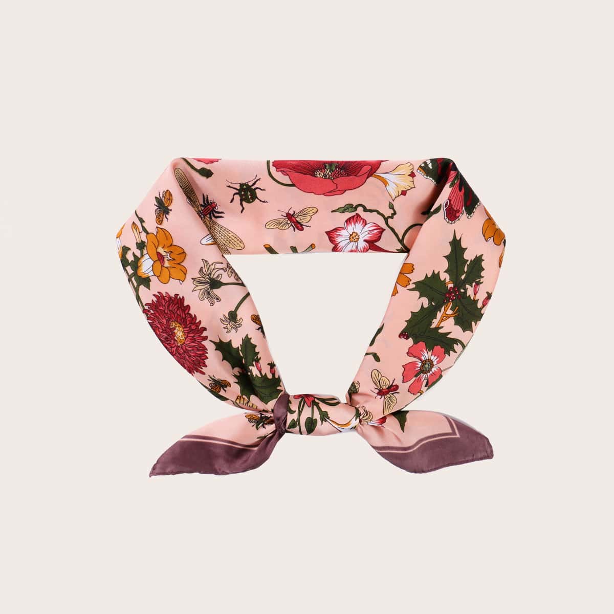 

Flower Pattern Bandana, Multicolor