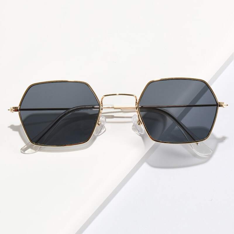 

Metal Geo Frame Sunglasses