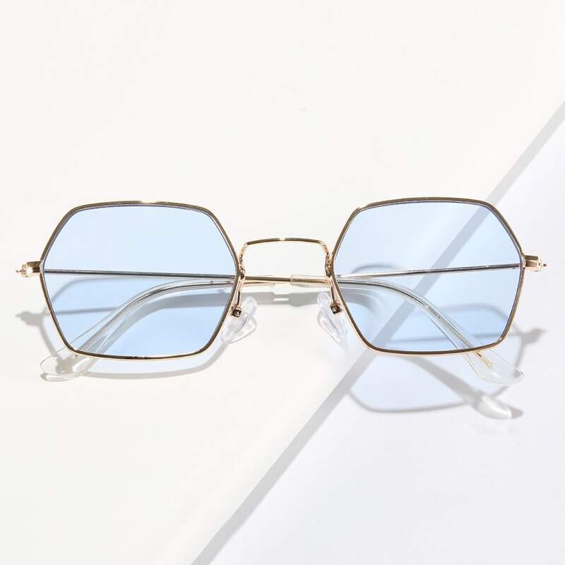 

Metal Geo Frame Sunglasses