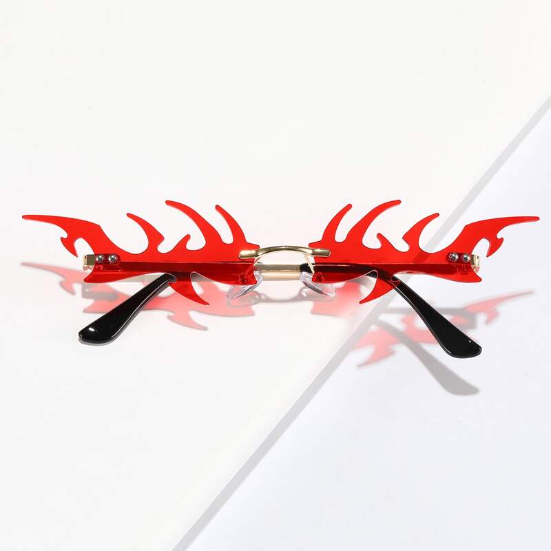 

Rimless Flame Frame Sunglasses