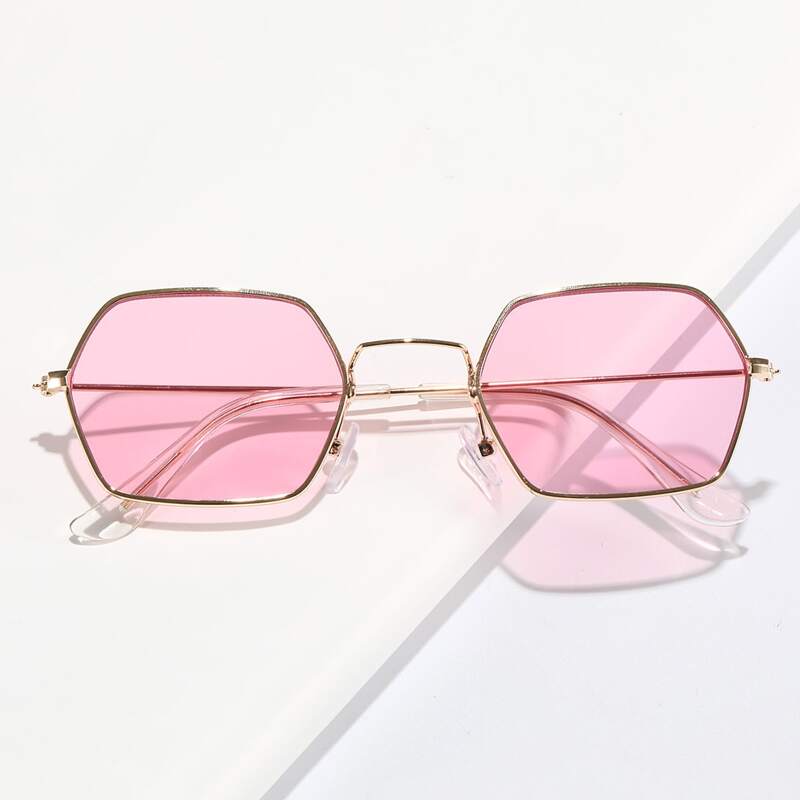 

Metal Geo Frame Sunglasses