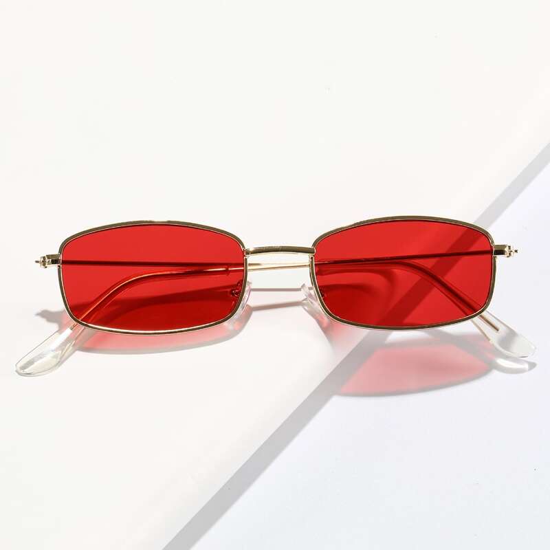 

Metal Rectangle Frame Sunglasses