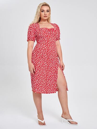 Plus Size Christmas Dresses from SHEIN - The Modern East