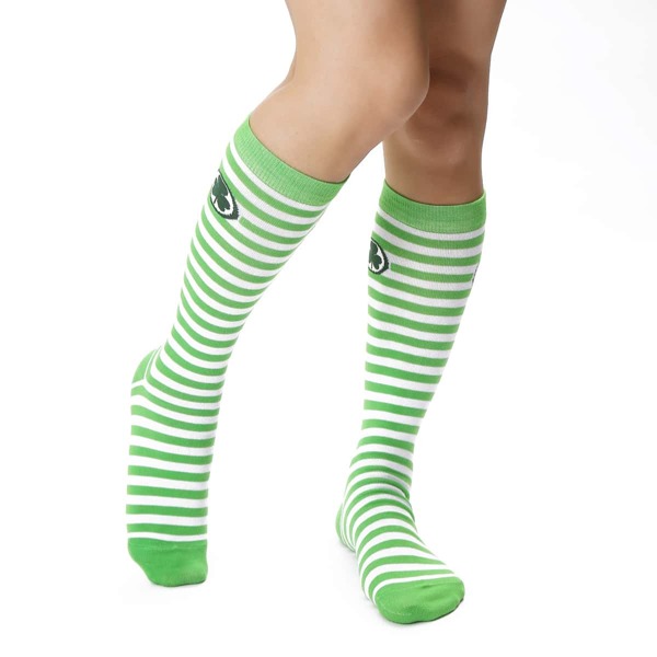 

Striped Over The Calf Socks, Multicolor