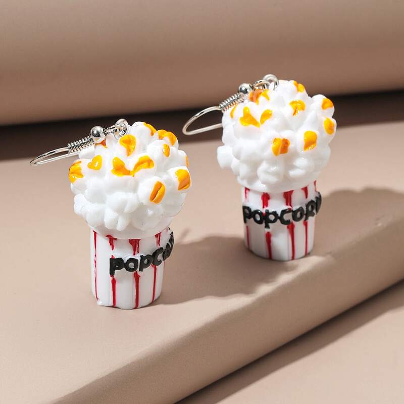 

Popcorn Drop Earrings, Multicolor