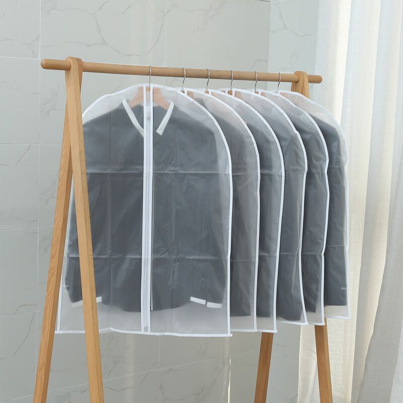 

5pcs Clothes Dust Cover, White