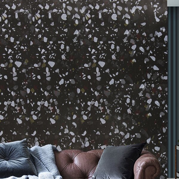 

1sheet Cobblestone Pattern Wallpaper Sticker, Multicolor