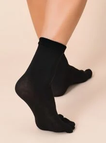 6pairs Men Five Toe Socks - Multicolor - View 3