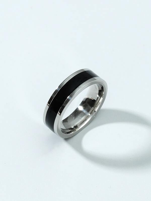 Men Two Tone Ring | SHEIN USA