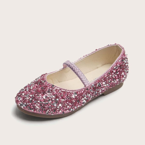 

Toddler Girls Sequin Decor Flats, Pink