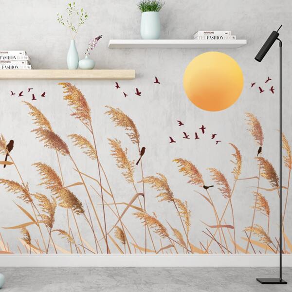 

Scenery Pattern Wall Sticker, Multicolor