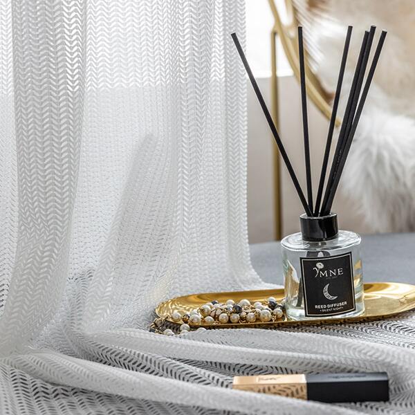 

Plain Single Panel Curtain, White
