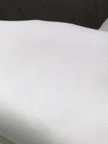 素色單面遮光窗簾 - 白色 - 查看 2