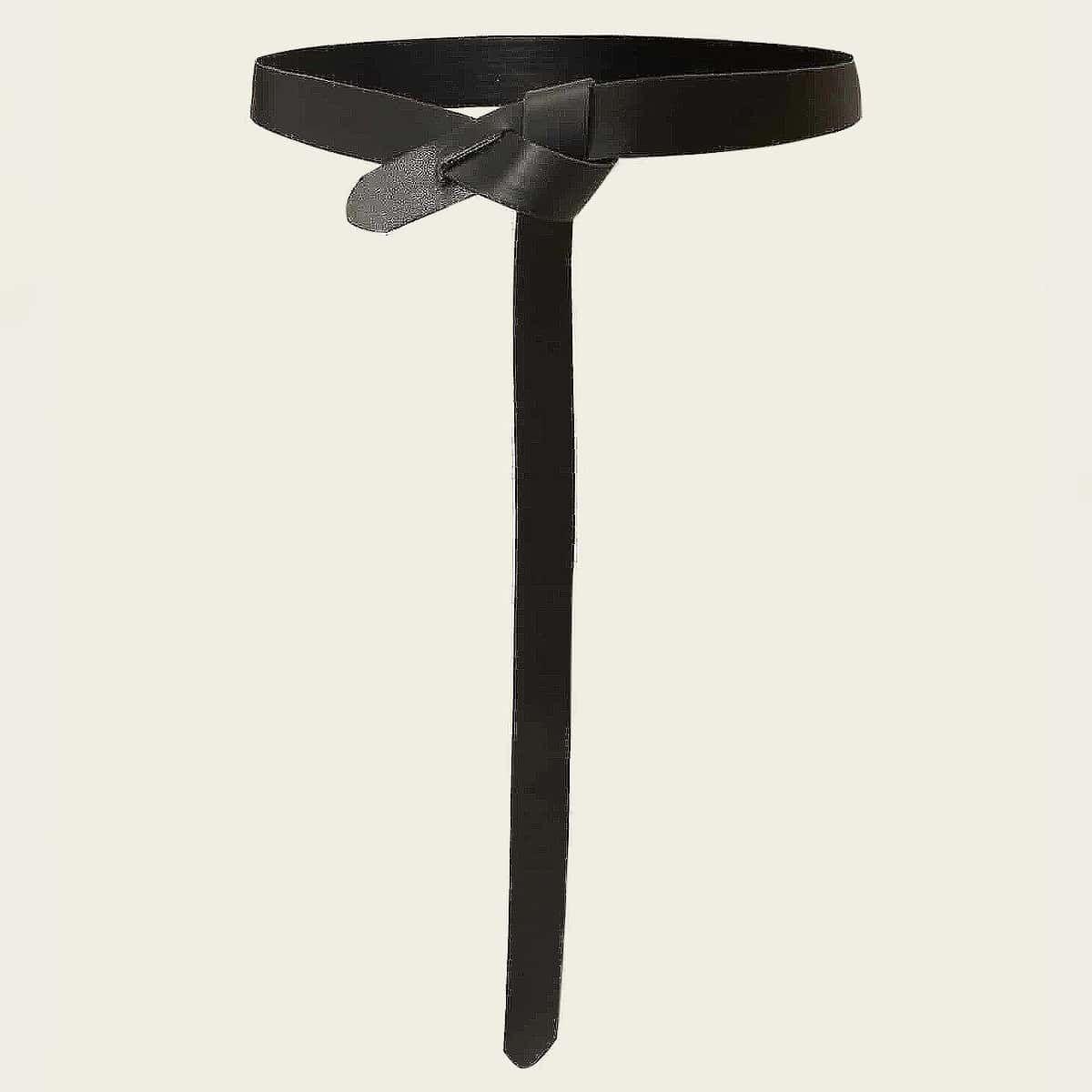 

Simple Knot Belt, Black