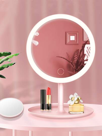 Makeup Mirror With Lamp