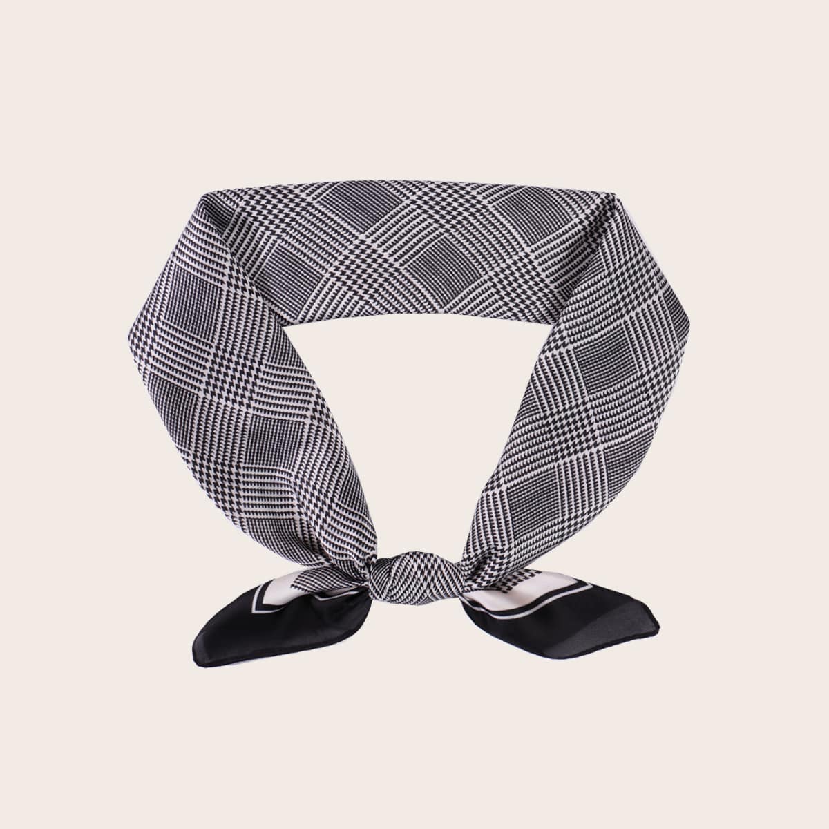 

Plaid Pattern Bandana, Multicolor