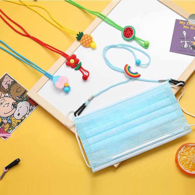 

1pc Random Cartoon Mask Anti-lost Lanyard, Multicolor