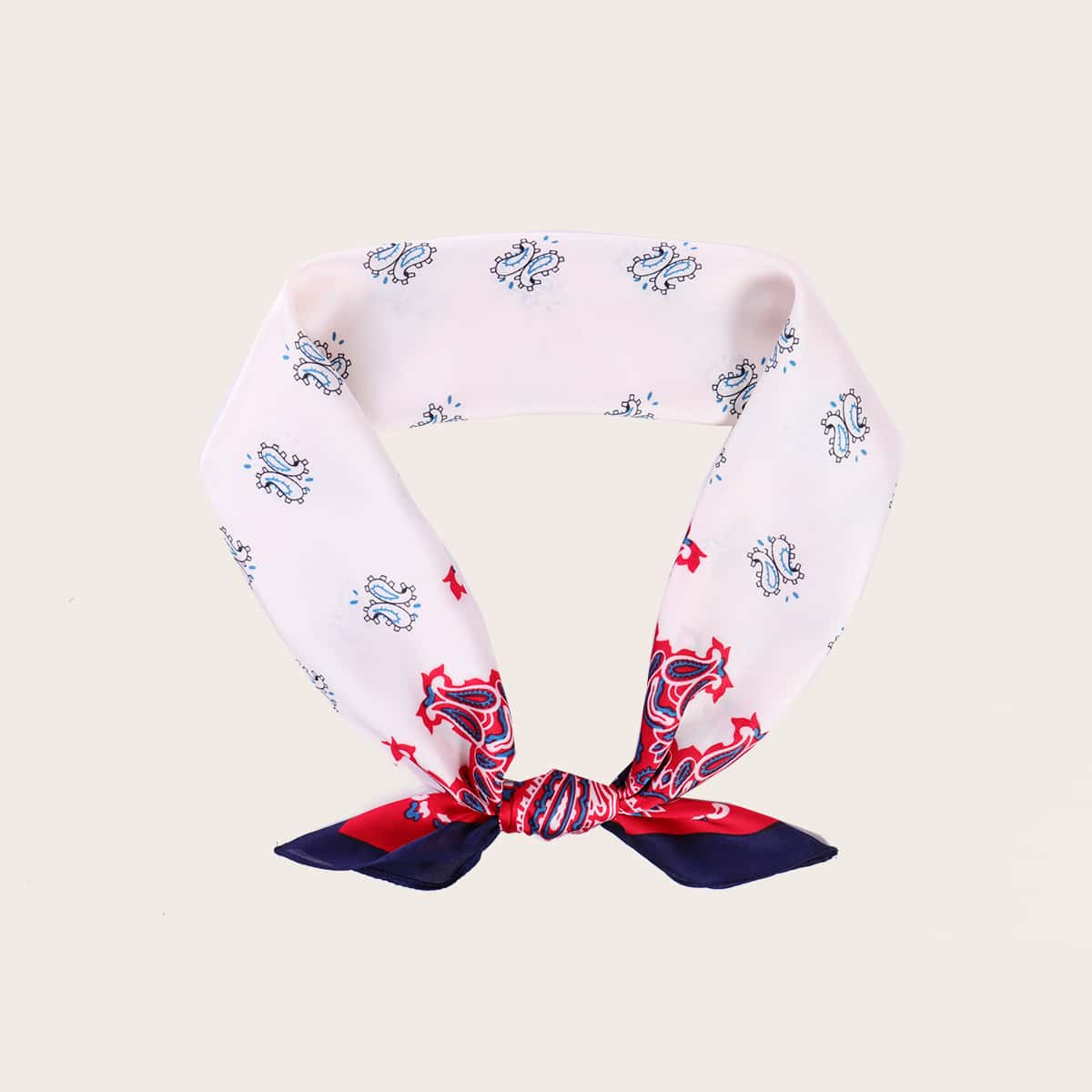 

Paisley Pattern Bandana, Multicolor